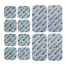 Mommed Elektroden Pads Tens Einheit Elektroden Pads 10 Paar Handmassagegerate Ersatzpads Fur Tens Gerate Standard 3 5mm Druckknopf Fur Zelte Ems Massagegerate Massagegerate Elektrostimulatoren Elektroden Pads