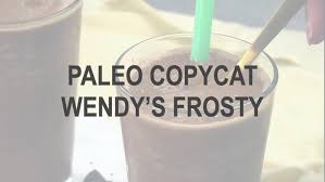 This is a recipe i found on mealsandmovesblog.com and a great low carb, low cal, high protein shake with a thick consistency similar to a wendy's frosty. Wendy S Copycat Paleo Healthy Frosty Recipe My Natural Family