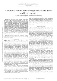 Up to 5 gb free drive storage. Pdf Automatic Number Plate Recognition System Based On Deep Learning