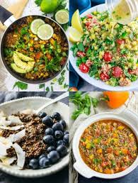 Prebiotics are a form of fiber. 23 Healthy Vegan Quinoa Recipes Vegan Heaven