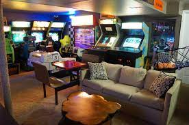 The Basement Arcade Arcade Room Video Game Rooms Arcade