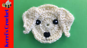 New free patterns are available exclusively in pdf format to the woolly hat society members and patreon supporters for a month, after which they go live join the club to be the first to receive the new patterns, as well as the latest news and exclusive member discounts. Crochet Labrador Head Tutorial Crochet Applique Tutorial Youtube