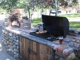 Wood Pellet Grill And Smokers Built In Bbq Outdoor Bbq Outdoor Kitchen Design
