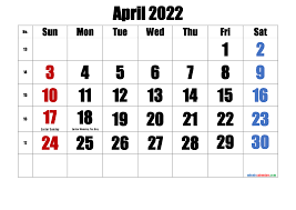 Free Printable April 2022 Calendar Pdf And Png In 2020 Printable Calendar July Printable Calendar Template Printable Calendar