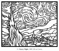Coloring Secondary Color Fresh 23 Pablo Picasso Coloring Pages Collection Coloring Sheets Starry Night Van Gogh Van Gogh Coloring Van Gogh Art