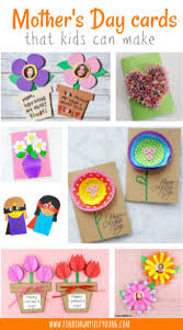 Combine your mother's day card with a fun dessert activity to celebrate sweetly. 16 Mother S Day Cards Kids Can Make At Home Or In The Classroom Finding Myself Young