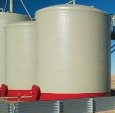 500 bbl high profile fiberglass production tank for sale