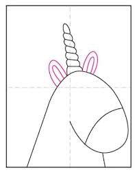 A meadow, a rainbow, or a princess are all romantic. Easy Unicorn Drawing Art Projects For Kids