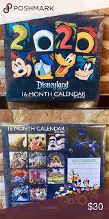 Disneyland Resort 16 Month Calendar Disneyland Resort Disneyland Disney California Adventure