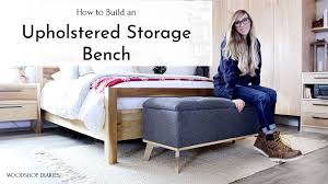 The 25 diy entryway benches below should offer you plenty of inspiration and should help you pick the best bench for your home. How To Build An Upholstered Storage Bench Youtube