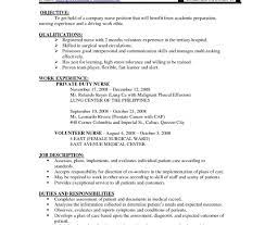 Introduce yourself to potential new employers with a resume that illustrates your nursing assistant skills and employment ambitions. 19 Resume Format Of Bsc Nursing
