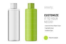 Transparent Cosmetic Bottle Mockup Cosmetic Bottles Bottle Mockup Glossier Cosmetics