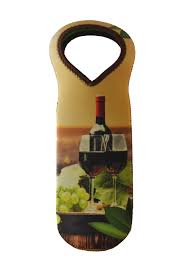 This unique set holds two bottles and can be used as a three bottle carrier with glasses removed. Home Garden Soft Neoprene Wine Tote Carry Bag Thermal Insulated Wine Bottle Outdoor Holder Wine Bags