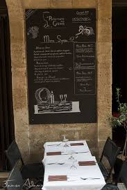 Sidewalk Dining Bordeaux France Bordeaux Region Chalkboard Quote Art France