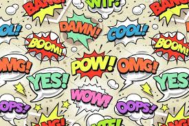 Comic Art Seamless Pattern Ad Speech Funny Tags Bubbles In 2020 Comic Art Seamless Patterns Comics