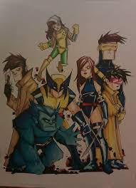 Christopher Uminga X Men Superhero Art Marvel Superheroes Comic Heroes