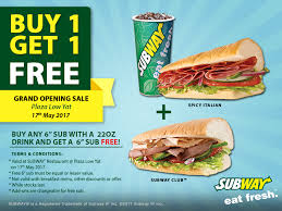 Subway Offer Rm8 50each Deals Subway Snack Recipes Offer