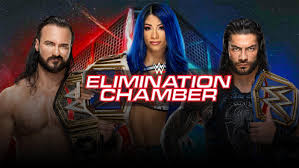 At wwe elimination chamber, kevin owens, daniel bryan, cesaro, jey uso, sami zayn and king corbin will battle in an elimination chamber match for the right to challenge universal champion. Mecoaq M41f99m