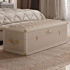 High End Luxury Italian Designer Storage Trunk Juliettes Interiors Storage Trunk Contemporary Bedroom Furniture Storage Bench Bedroom