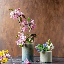 Who else is ready for fall?! Concrete Vases Made With Dollar Store And Household Items Hearth And Vine