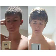 The average person's hair grows a quarter of an inch per month. My Hair Growth 3 Months Advice Do You Think Long Hair Suits Me My Plan Is To Grow It Down To My Shoulders So That I Can Tie It