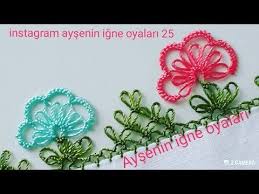 Anlatimli Citi Piti Igne Oyasi Modeli M Visible Com Oya Boncuk Oya Ornekleri