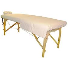 Ggi International Poly Cotton Massage Table Sheet Set White Continue To The Product At The Image Link This Is Massage Table Good Massage Massage Tables