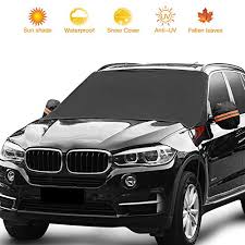 Car Windshield Sunshade Waterproof Windshield Cover For Car Truck Suv With Side Mirror Covers Snow Rain Frost Uv Full Protection