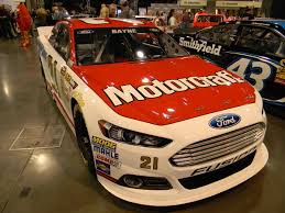 We select only big size ford fusion nascar sprint cup car photos for our photogallery. File Trevor Bayne 2013 Ford Fusion Jpg Wikimedia Commons