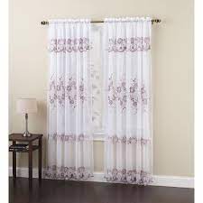 Whether you need it in fabric, or synthetic, or something more organic as bamboo they will have just the thing for you. 10 98 Embroidered Voile Panel Sheer Beauty From Sears Kmart Curtains Living Room Large Living Room Rugs Sheer Curtain Panels