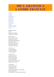 Folosim mai mult ca perfectul (past perfect) pentru a descrie: Http Www Autocv Ro Wp Content Uploads 2020 03 Mica Gramatica A Limbii Franceze Pdf