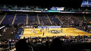 Greensboro Coliseum Section 124 Unc Greensboro Basketball