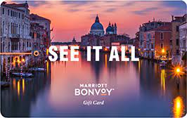 New marriott bonvoy™ american express® cardmembers, earn 65,000 welcome bonus points after you charge $3,000 in net purchases to your card in your first 6 months of cardmembership.1. Select Your Gift Card