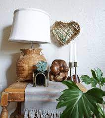 For more details or to shop this pacific coast lighting table lamp visit hayneedle at. Vintage Wicker Basket Table Lamp With Shade