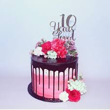 Gothic 10 year anniversary cake. Facebook