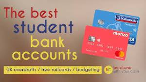 Student bank accounts are a good way to learn about money management with little to no income. The Best Student Bank Accounts Including Nationwide Monzo Santander Youtube
