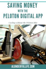 Using The Peloton Digital App Without The Bike A Lunderful Life