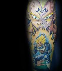 Check out this traditional dbz design! 40 Vegeta Tattoo Designs For Men Dragon Ball Z Ink Ideas