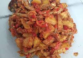 Resep sambal goreng kentang ati ini sangat populer di pulau jawa. Resep Sambal Goreng Kentang Teri Oleh Dapur Agni Cookpad