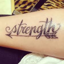 Animal symbols depicting strength include lion, tiger, bear, eagle, bull, horse, stag, wolf. 14 Strength Word Tattoos
