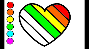 Antihaarungsborsten), über die umweltfreundlichen farben. Wie Zeichnet Man Regenbogen Herz Zeichnen Und Malen Fur Kinder Wie Farben Herz Youtube