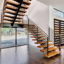 Pair with coordinating wood stair risers and other wood stair parts to complete your system. Modern Straight Staircase With Hardwood Floor Metal Railing Solid Wood Stairs For Homes Buy Home Interior Staircase Used Metal Staircase Interior Wood Stairs Product On Alibaba Com