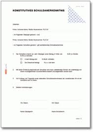 Rezession und konjunkturzyklus schweiz einen höheren zinssatz auf die schuldscheine. Konstitutives Schuldanerkenntnis