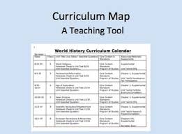 Curriculum Calendar Or Map Template Curriculum Mapping Curriculum Mapping Template Curriculum Planning
