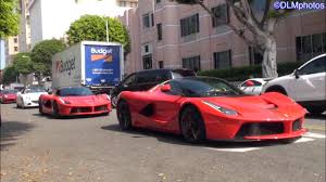 The prancing horse is a marque taking the automotive community by storm. 1 000 Ferraris In Beverly Hills Ferrari 60th Anniversary In America Tribute Event Youtube