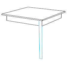 How To Draw A Table Really Easy Drawing Tutorial In 2020 Easy Drawings Drawing Tutorial Easy Drawing Tutorial