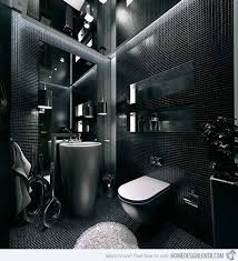 20 Sleek Ideas For Modern Black And White Bathrooms Home Design Lover Bathroom Design Small Modern Bathroom Design Apartment Interior Design