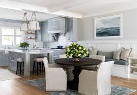 Dissecting The Details Marianne Simon La Dolce Vita Pedestal Dining Table Linen Dining Chairs Bamboo Dining Chairs