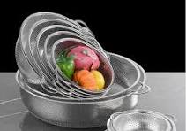 Stainless Steel Colander - Versatile Kitchen Strainer