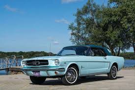 Image result for Skylight Blue 1964 Mustang